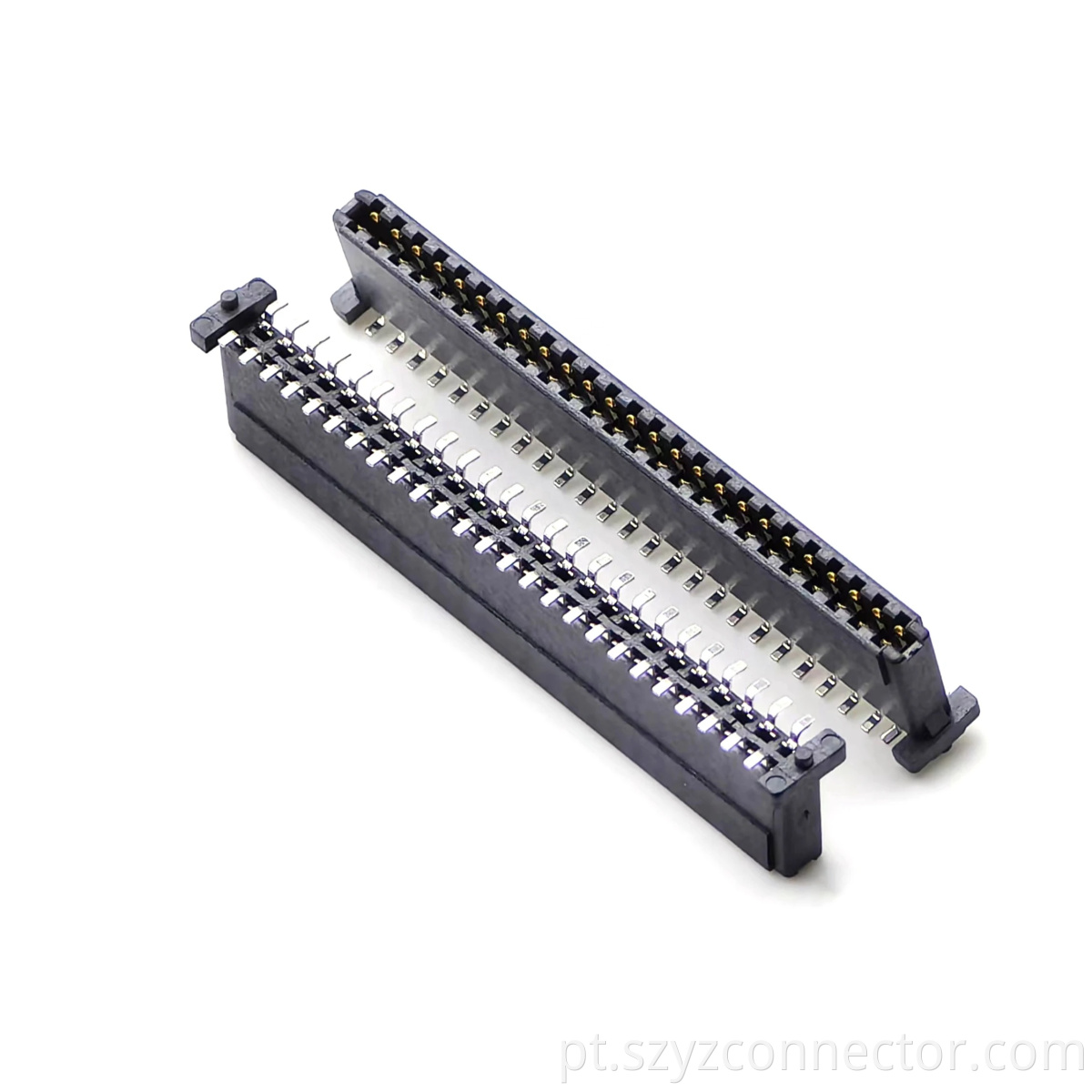 placa do passo de 2.0mm para embarcar o conector SMT fêmea 2.0mm Pitch Board To Board Connector Female SMT